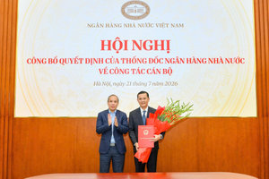 Ngân hàng Nhà nước bổ nhiệm Phó Vụ trưởng Vụ Tổ chức cán bộ