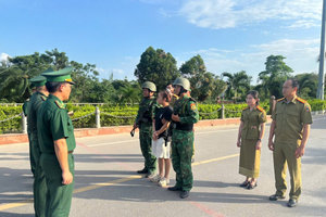 Tiếp nhận phạm nhân Lê Thọ Cẩm Cát do Lào trao trả