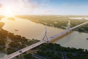 Chỉ 1 năm nữa, hợp long cây cầu hơn 20.000 tỷ giúp giảm tải cho cầu Chương Dương, Long Biên