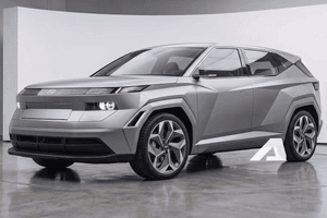 Hyundai Kona đời mới rò rỉ: Bỏ thiết kế quen thuộc, thêm hybrid và nhiều công nghệ chưa từng có
