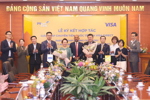 PVcomBank và Visa ký kết hợp tác triển khai giải pháp chuyển tiền qua Visa Direct