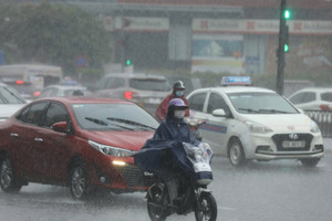 Từ chiều tối nay, miền Bắc bước vào đợt mưa lớn diện rộng
