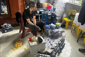 Truy vết hơn 1.300 đơn hàng online, phát hiện 'công xưởng' chế tạo súng đạn khủng: Bắt giữ 16 đối tượng, thu giữ hơn 55.000 viên đạn, 10 khẩu súng PCP, 3 máy ép gia công