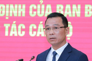 Thiếu tướng Tô Anh Dũng làm Phó Bí thư Tỉnh ủy Thanh Hóa