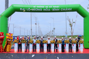 Đại lộ Lương Hòa – Bình Chánh chính thức thông xe, cửa ngõ phía Tây TP.HCM tăng sức hút