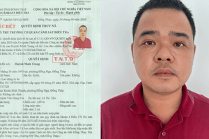 Truy nã đặc biệt Huỳnh Minh Trung SN 1995