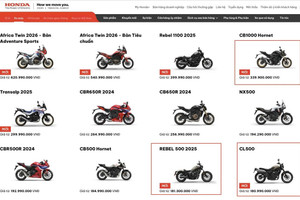 Honda Việt Nam thu hồi 748 mô tô vì nguy cơ tai nạn và cháy