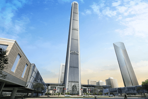 Chính thức tái khởi động tòa nhà chọc trời 128 tầng và 4 tầng hầm sau hơn chục năm đắp chiếu giữa lòng thành phố