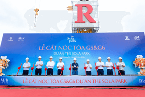 Ricons cất nóc 2 tòa tháp gần 40 tầng giữa lúc bị nhắc tên tại sân bay Long Thành