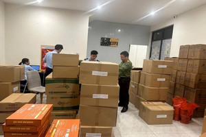 Xử phạt hành chính 60 triệu, khởi tố 3 đối tượng của một công ty thực phẩm chức năng