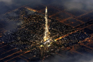 Dự kiến xây dựng tháp chọc trời cao 2.000m đầu tiên thế giới: Tổ hợp 'thành phố thẳng đứng' trị giá 5 tỷ USD