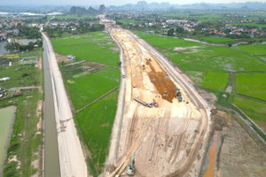 Cao tốc hơn 9.000 tỷ có bóng dáng Xuân Trường nỗ lực thông xe trong năm nay