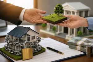 Người dân có được chuyển nhượng đất khi chưa xóa đăng ký thế chấp không?