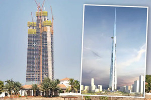 Sắp hoàn thành siêu tháp chọc trời cao 1.000m đầu tiên trên thế giới: Phá vỡ kỷ lục công trình hiện hữu, thiết kế táo bạo hình thành bởi 80.000 tấn thép