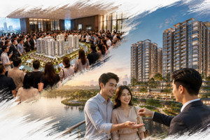 Giữa lúc người mua 'chọn mặt gửi vàng': Hàng trăm căn hộ thuộc dự án của Khang Điền (KDH) và Keppel có chủ chỉ sau vài giờ mở bán