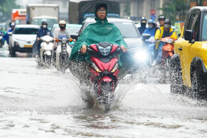 Từ chiều nay, miền Bắc bước vào đợt mưa rất lớn