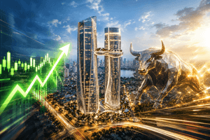 3 phiên sau thông tin cùng Vingroup đề xuất xây tháp đôi 3,5 tỷ USD, Thaiholdings có ngay gần 600 triệu USD vốn hóa