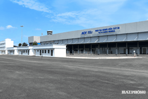 Sắp bàn giao nhà ga hàng hóa tại sân bay quốc tế ở TP nhỏ nhất Việt Nam