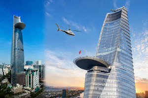 Tòa tháp chọc trời đầu tiên tại Việt Nam có sân đỗ trực thăng: Biểu tượng hơn 15 năm tuổi, được bao phủ bởi hơn 6.000 tấm kính