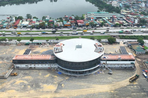 Lộ diện bến xe đầu tiên có tầng hầm 5.000m2 phía Nam Thủ đô sau 1 năm thi công