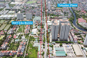 Một tuyến đường huyết mạch Thủ đô sắp mở rộng lên 50m, hàng loạt khu đất nằm trong diện thu hồi