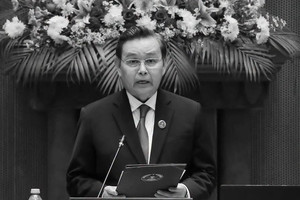 Chủ tịch Quốc hội Lào Xaysomphone Phomvihane từ trần