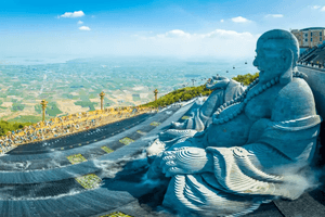 Huy động 120 nhân công làm việc trong 9 tháng, Việt Nam ghép 6.688 khối đá sa thạch nặng hơn 5.100 tấn thành công trình quy mô hàng đầu thế giới ở độ cao 900m