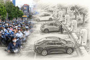 Bộ Công Thương sắp thay đổi 'cuộc chơi' trạm sạc điện của VinFast, Dat Bike, Honda, Grab, Petrolimex...