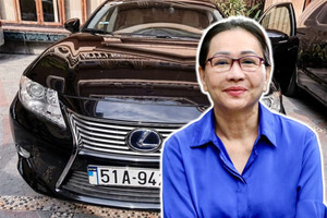 Tại trại giam, bà Trương Mỹ Lan được thông báo có quyền nhận lại chiếc xe Lexus trị giá hơn 600 triệu đồng