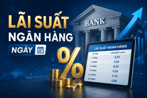 Lãi suất ngân hàng ngày 11/8: ACB dẫn đầu với 7,8%/năm, LPBank áp sát 7,3%