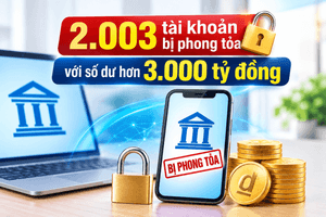 Hơn 3.000 tỷ đồng trong 2.003 tài khoản tại 36 ngân hàng bị phong tỏa: Hé lộ đường dây rửa tiền qua USDT