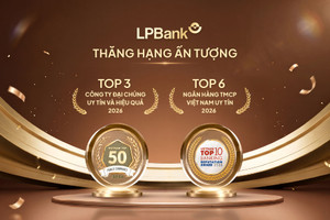 LPBank lập cú đúp thăng hạng, khẳng định vị thế ngân hàng tư nhân hàng đầu