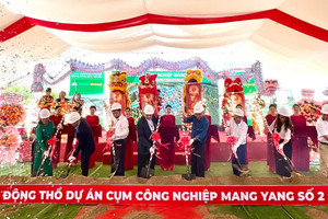 Hoàng Anh Gia Lai của bầu Đức động thổ cụm công nghiệp 75ha, dự kiến tạo việc làm cho 4.500 người