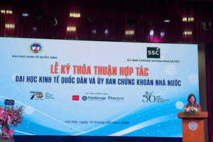 UBCKNN và NEU ký thỏa thuận hợp tác, mở loạt cơ hội mới cho sinh viên tham gia chứng khoán