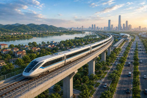 Tỉnh đầu tiên ở trung du miền núi Bắc Bộ dự kiến lên TP trực thuộc Trung ương sẽ có tuyến đường sắt đô thị dài 50km, kết nối Hà Nội