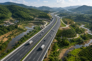 Chỉ vài tháng nữa, Việt Nam chính thức khai thác trục cao tốc gần 22.000 tỷ nối 'rừng - biển' đầu tiên của đất nước