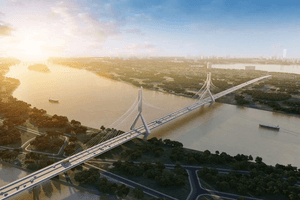 Siêu cầu hơn 20.000 tỷ giúp giảm tải cho cầu Chương Dương, Long Biên dự kiến về đích sớm 6 tháng