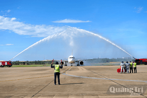 Việt Nam chính thức có thêm một đường bay mới, kết nối 2 tỉnh miền Trung, khai thác mỗi tuần 3 chuyến