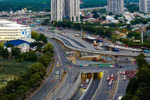 Vài ngày nữa, chính thức hoàn thành nhánh quan trọng của siêu nút giao 3 tầng 3.400 tỷ tại TP giàu nhất Việt Nam