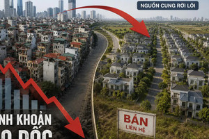 Nhà liền thổ Hà Nội: Nguồn cung rời khu vực lõi, thanh khoản giảm mạnh