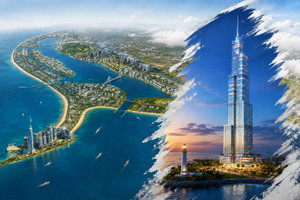 Việt Nam lần đầu tiên xây dựng tháp chọc trời trên nền đất lấn biển: 108 tầng, cao nhất cả nước, lọt TOP 10 thế giới