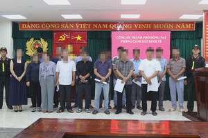 Hơn 7.000 doanh nghiệp liên quan các đường dây mua bán hóa đơn ở Đồng Nai