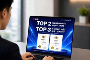 Giá trị thương hiệu vượt 2 tỷ USD, MB ‘thăng hạng’ trên bản đồ thương hiệu Việt