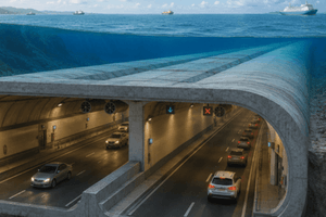 Lần đầu tiên Việt Nam xây dựng hầm vượt biển, dài gần 4km, tuổi thọ lên tới 100 năm