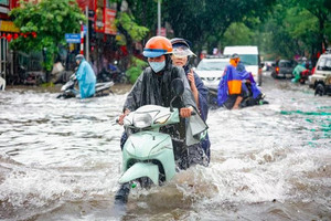 Hà Nội huy động tối đa lực lượng ứng phó bão số 4