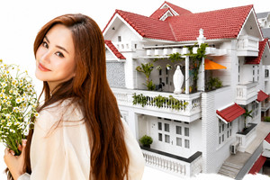 Soi cận bên trong căn biệt thự 4 tầng, hơn 1.400m2 của Vy Oanh: Tone trắng chủ đạo, không gian như resort thu nhỏ