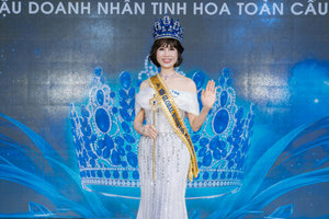 Lộ diện người đẹp đăng quang Hoa hậu Doanh nhân Tinh hoa Toàn cầu 2026