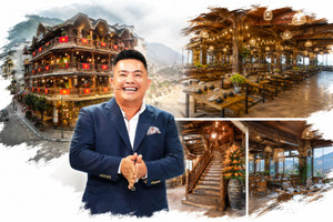 Soi cận bên trong nhà hàng hơn 100 tỷ của Hải SaPa: 3 tầng, sức chứa gần 1.000 khách, phủ gỗ từ ngoài vào trong