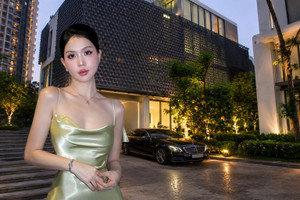 Cận cảnh biệt thự 800m2 của 'nữ hoàng nội y' Ngọc Trinh: Không gian mở, hồ bơi riêng, nội thất như showroom thời trang