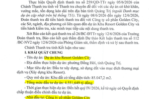'Bãi đất trống' 4.500 tỷ đồng liên quan doanh nghiệp tư nhân Top đầu Nghệ An đối diện nguy cơ bị thu hồi